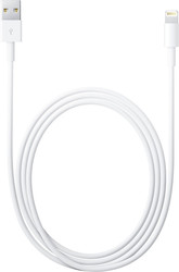 USB 2.0 Type-A - Lightning (2 м, белый)