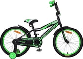 Biker 20 2020 (черный/зеленый)