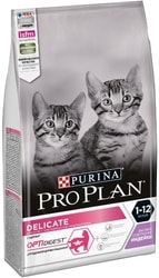 Delicate Kitten OptiDigest для котят с чувствительным пищеварением или с особыми предпочтениями в еде, с индейкой 3 кг