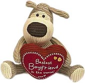 Собачка с сердцем Bestest Boyfriend (20 см) [399625]