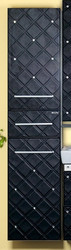 Шкаф-пенал Гранд Luxe - 35 подвесной черно-белый