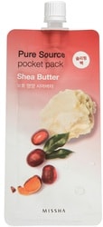 Маска Pure Source Pocket Pack Shea Butter ночная 10 мл