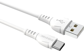 BX51 USB Type A - USB Type C (1 м, белый)