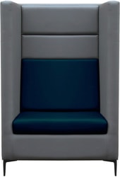 Дирк (экокожа, L21 серый/L18 синий)