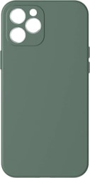 Liquid Silica Gel Protective для iPhone 12 mini (темно-зеленый)