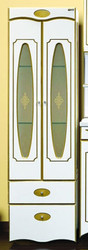Шкаф Монако - 50 (бежевый, белый)
