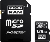 microSDXC (Class 10) 128GB + адаптер [SDU128GXCUHS1AGRR10]