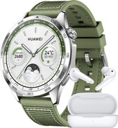 Watch GT 4 46 мм + Huawei Freebuds SE (зеленый)