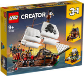 Creator 31109 Пиратский корабль