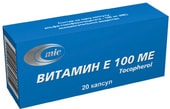 Витамин Е, 100 мг, 30 капс.