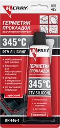 Герметик силиконовый 42г KR-146-1 (красный)