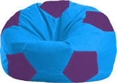 Мяч М1.1-269 (голубой/фиолетовый)