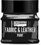 Fabric & Leather paint 50 мл (черный)