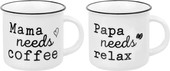 Papa Needs Relax&Mama Needs Coffee 880171 (2 шт)