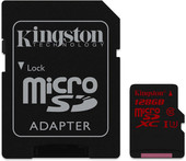 microSDXC (Class 10) U3 128GB + адаптер [SDCA3/128GB]