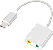 USB3.1 Type-C Hi-Fi 3D 2.1/7.1 (серебристый)