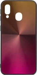 Shiny Tpu для Samsung Galaxy A40 (розово-золотой)