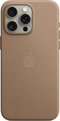 MagSafe FineWoven Case для iPhone 15 Pro Max (серо-коричневый)