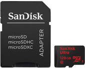 Ultra microSDXC (Class 10) 128GB + адаптер (SDSDQUAN-128G-G4A)