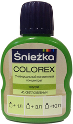 Colorex 0.1 л (№40, зеленый светлый)