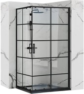 Concept 100x80 (черный/прозрачное стекло)