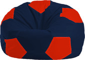 Мяч М1.1-46 (синий темный/красный)