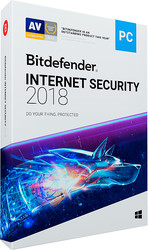 Internet Security 2018 Home (3 ПК, 1 год, ключ)