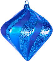 Алмаз (25 см, синий) [502-213]