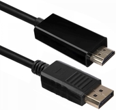 DisplayPort - HDMI ACD-DDHM2-30B (3 м, черный)