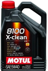 8100 X-clean 5W-40 4л