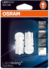 Osram W5W LEDriving Cool White 2шт [2880CW-02B]