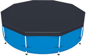 Тент для каркасных бассейнов диаметром 244 см (черный)
