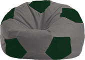 Мяч М1.1-349 (серый/зеленый темный)