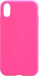 Soft-Touch для Apple iPhone X/XS (розовый)