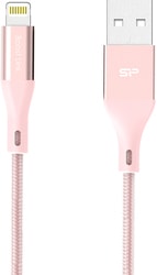 Boost Link Nylon LK30AL USB Type-A - Lightning (1 м, розовый)
