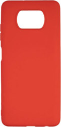 Matte для Xiaomi Poco X3/X3 Pro (красный)