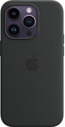 MagSafe Silicone Case для iPhone 14 Pro (темная ночь)