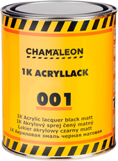 1K Акриловая эмаль 1л 50020 (черный матовый)