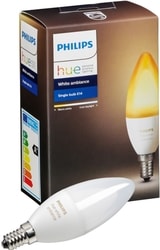 Hue White Ambiance E14 Bulb 6 Вт 6500 К