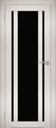 Амати 11 (ч) 60x200 (эшвайт/черное стекло)