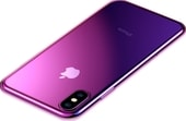 Glow для iPhone XS (розовый)