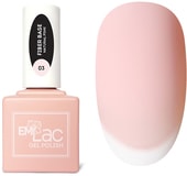 E.MiLac Fiber Base Gel Natural Pink №3 (15 мл)