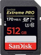 Extreme PRO SDXC SDSDXXY-512G-GN4IN 512GB