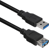 ACD-U3AAF-20L USB Type-A - USB Type-A (2 м, черный)