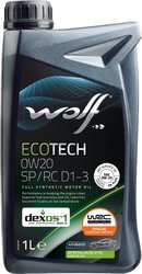 EcoTech 0W-20 SP/RC D1-3 1л