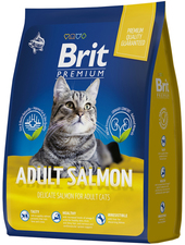 Premium Cat Adult Salmon с лососем 2 кг