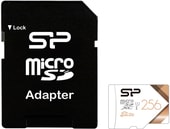 Elite microSDXC SP256GBSTXBU1V21SP 256GB (с адаптером)