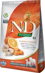 N&D Pumpkin Codfish&Orange Adult Medium & Maxi 12 кг