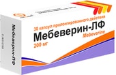 Мебеверин-ЛФ, 200 мг, 30 капс.