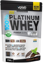 100% Platinum Whey (шоколад/мята, 750 г)